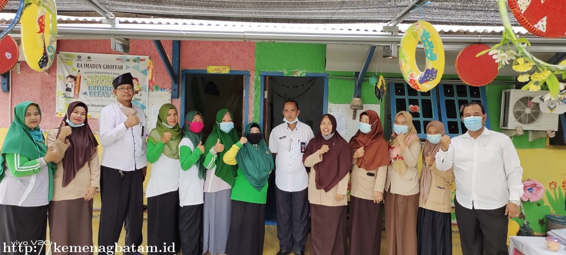 Kemenag Batam Lakukan Supervisi SRA ke MI Imadun Ghoffar Sagulung