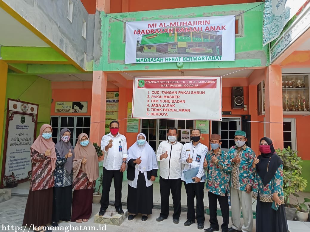 Kemenag Batam Lakukan Supervisi SRA ke MI Al Muhajirin Batu Ampar