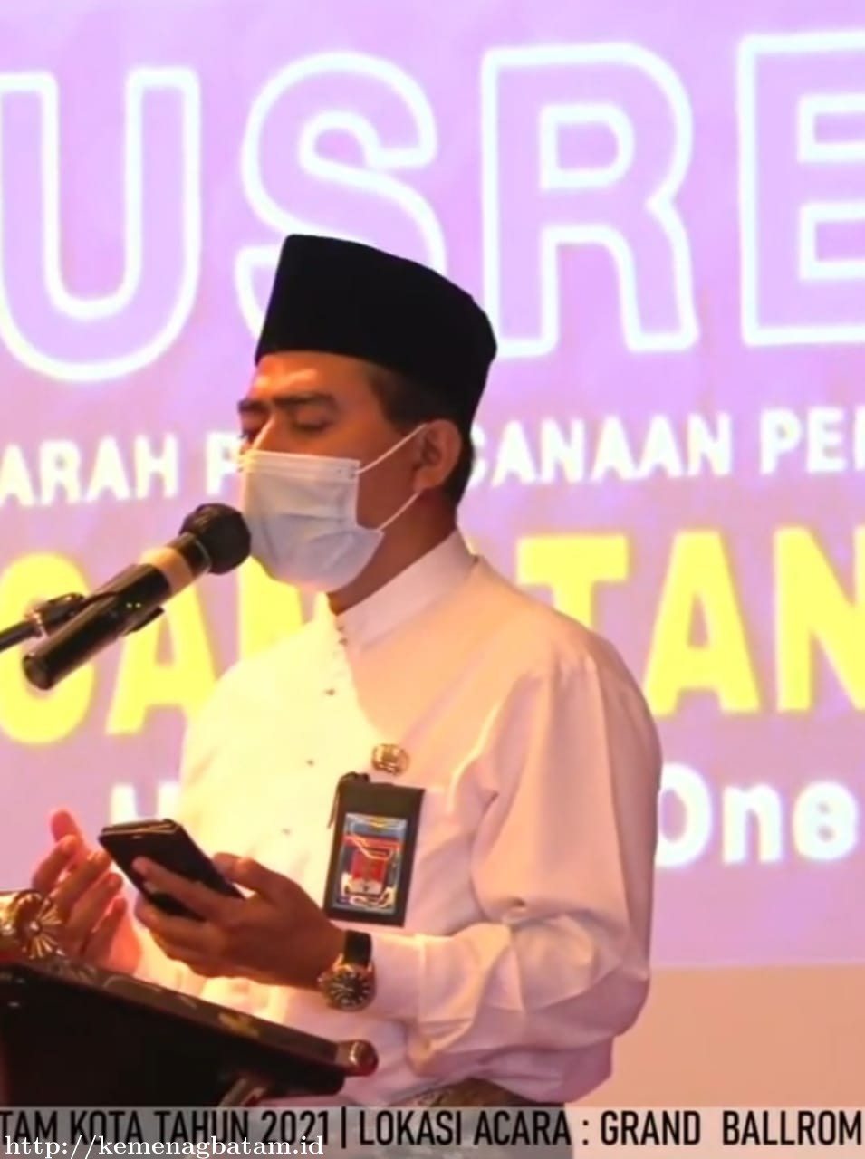 Ikuti Musrenbang, Ridho Ditunjuk Sebagai Pembaca Doa