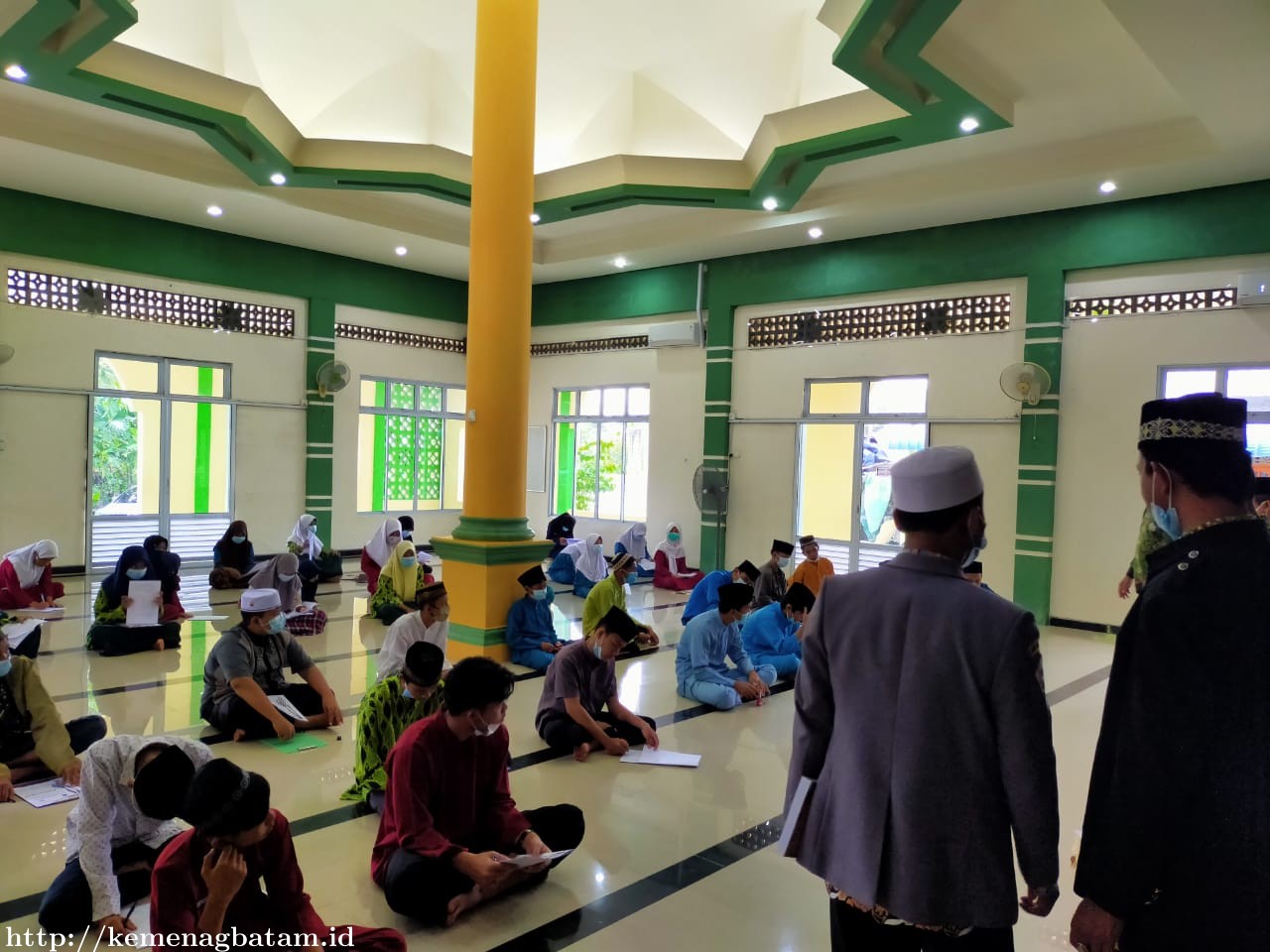 2.802 Santri Ikuti Ujian Akhir Bersama MDTW se Kota Batam