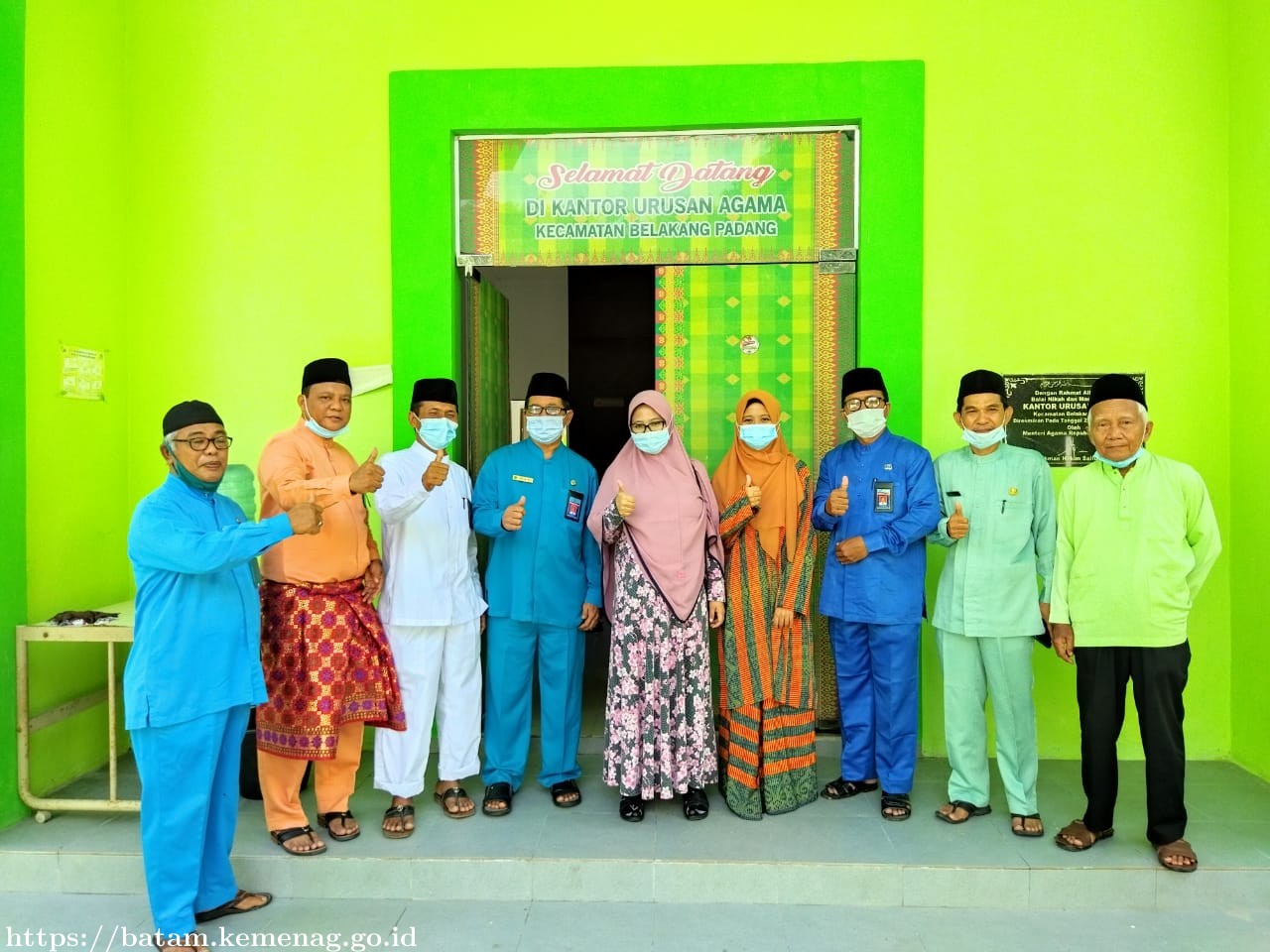 Bimas Islam Kemenag Batam Lakukan Supervisi ke KUA Belakang Padang