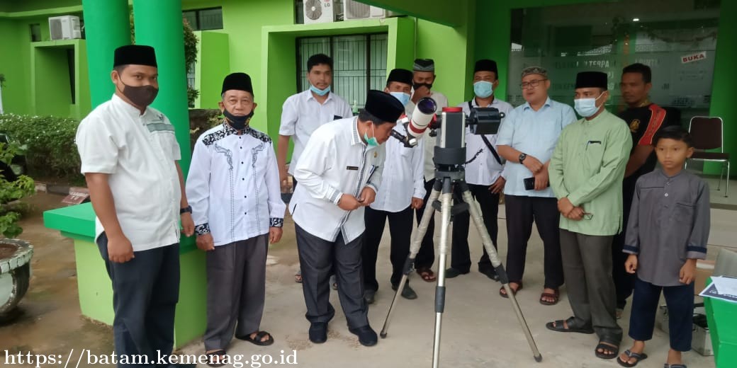 Hilal Tidak Kelihatan di Batam