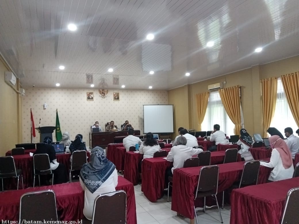 Kemenag Batam Ikuti Pendampingan RKBMN Tahun 2023