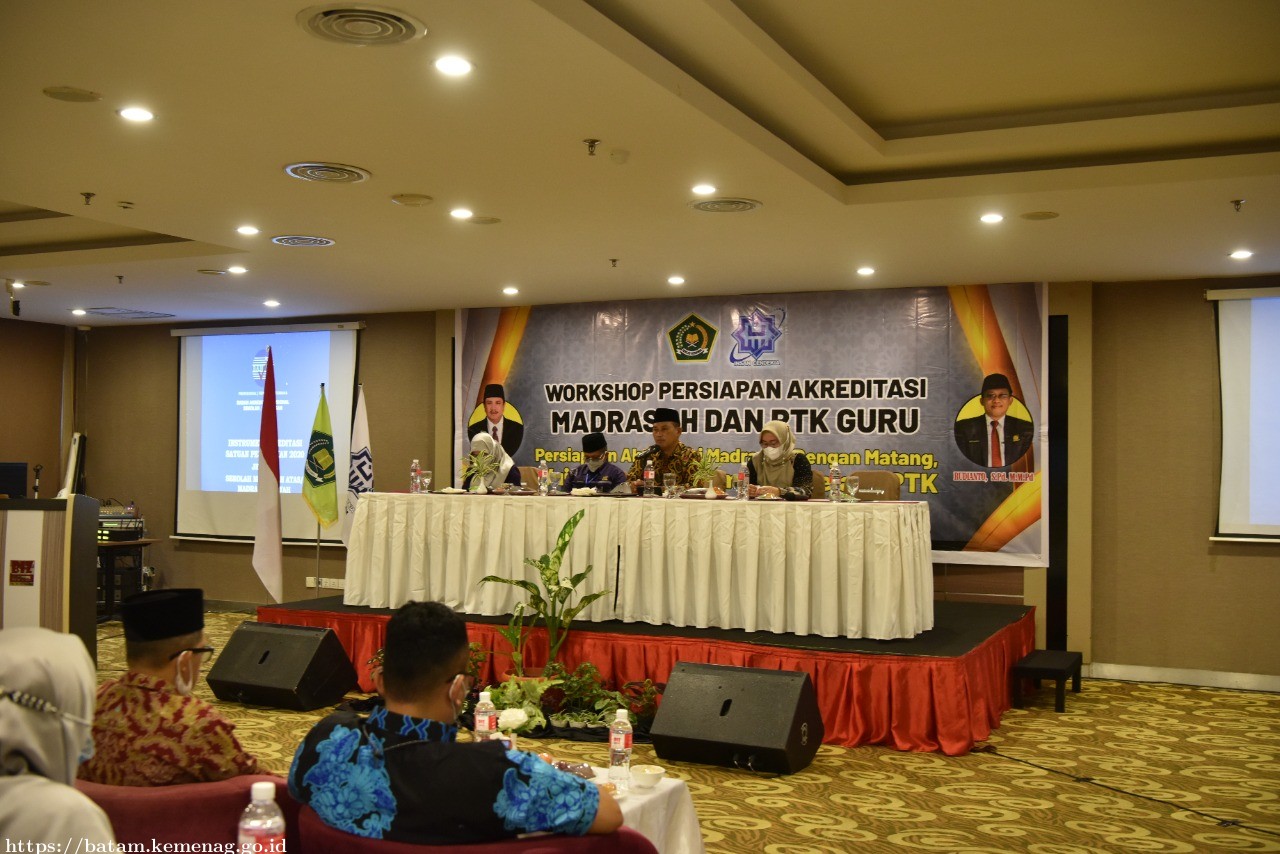 MAN IC Batam Gelar Workshop Persiapan Akreditasi Madrasah dan PTK Guru