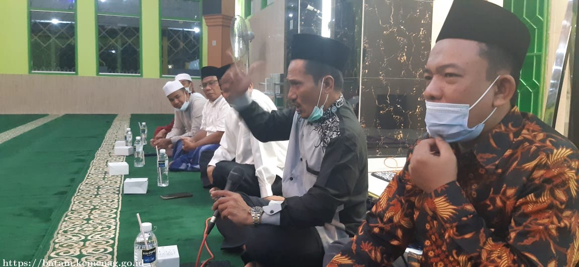 Kemenag Batam Lakukan Pembinaan Managemen Masjid Kecamatan Sagulung