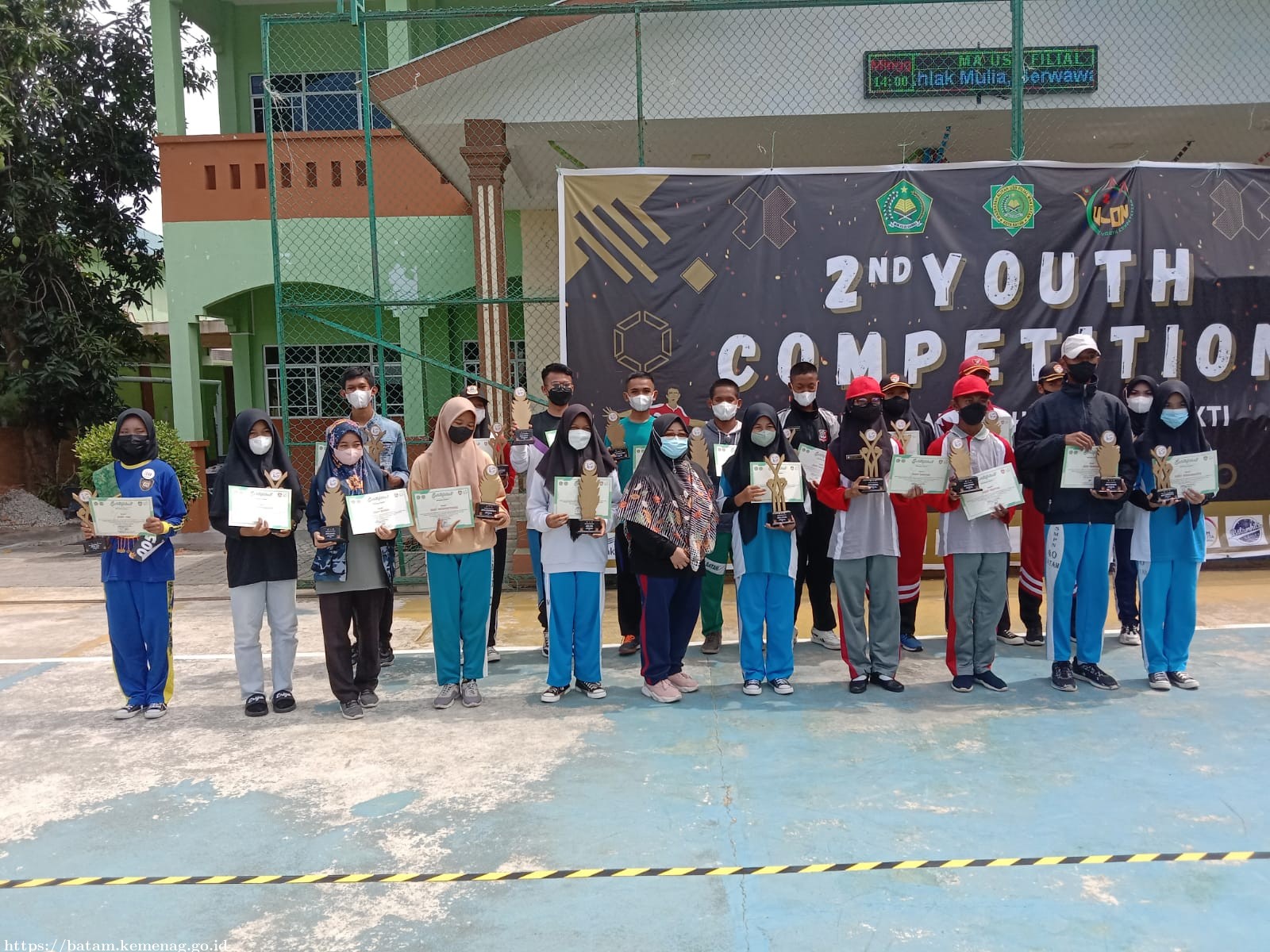 Resmi Ditutup, Panitia 2nd Youth Competition Umumkan Pemenang Lomba Paskibra.