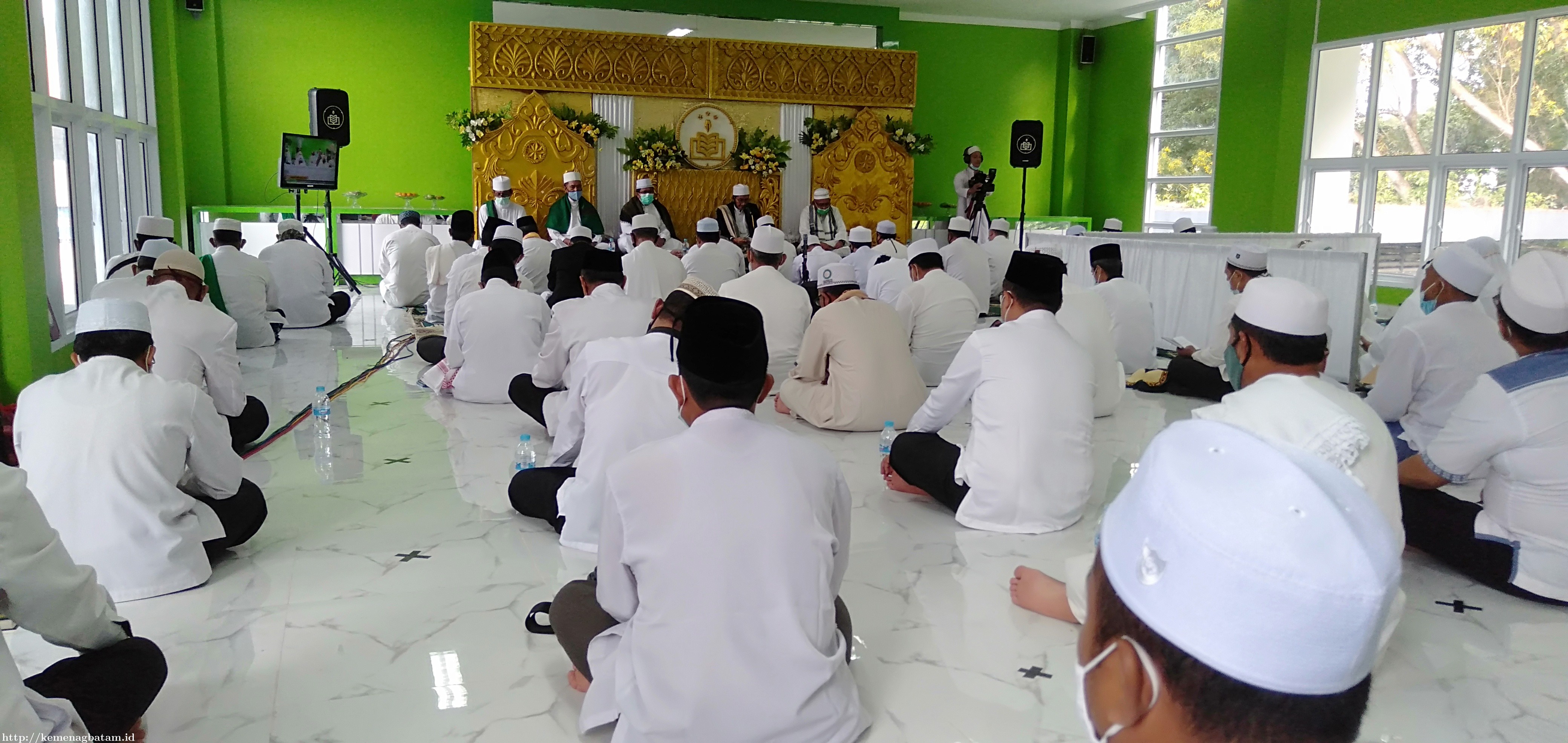 Sambut HAB ke 75, Kemenag Batam Gelar Zikir dan Khataman Alquran
