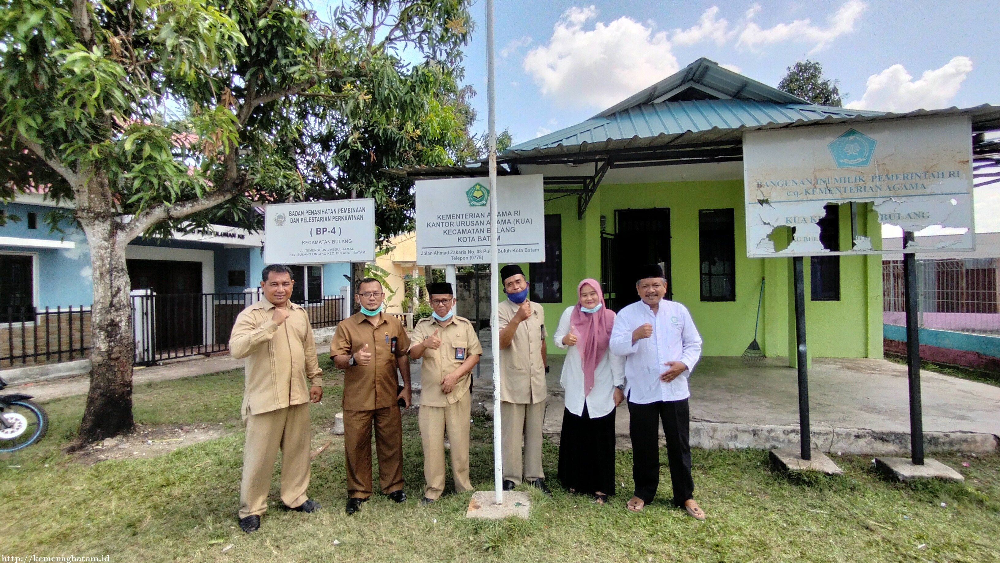 Tercatat Ada 4 Peristiwa Nikah Yang Terjadi di KUA Bulang Selama Bulan Maret Sampai Sekarang