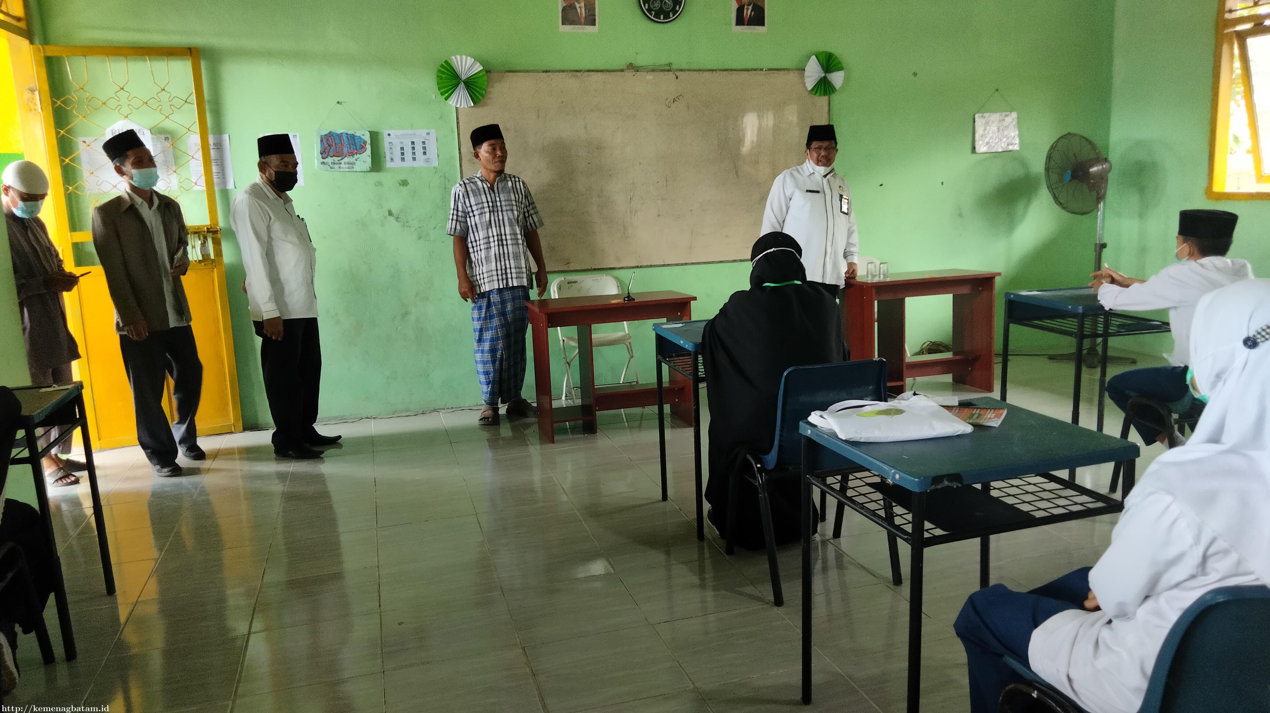 Sebanyak 15 Santri Ikuti Ujian PK-PPS Jenjang Wustha di PPS Insanul Madani NW