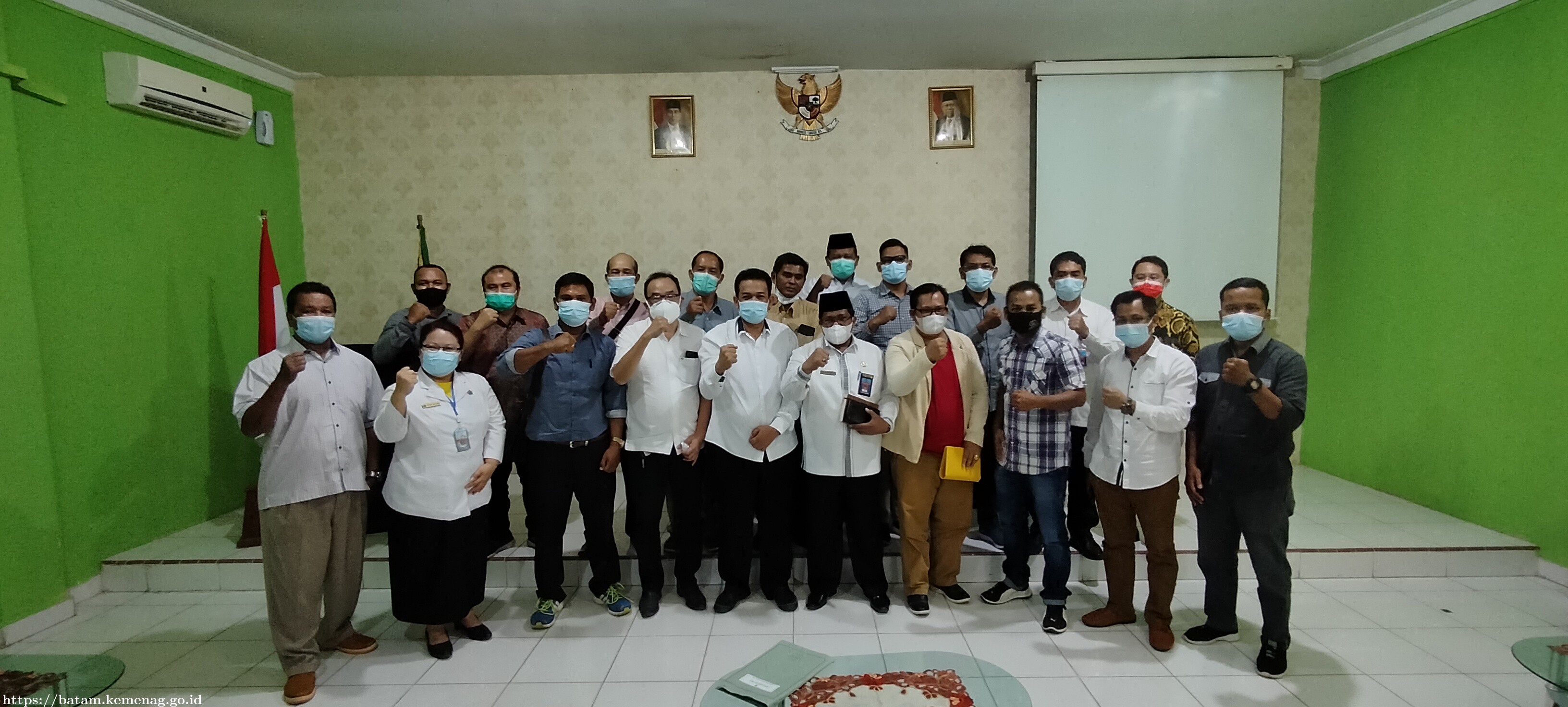 Kemenag Batam Bersama Pendeta Gelar Rapat Konsolidasi