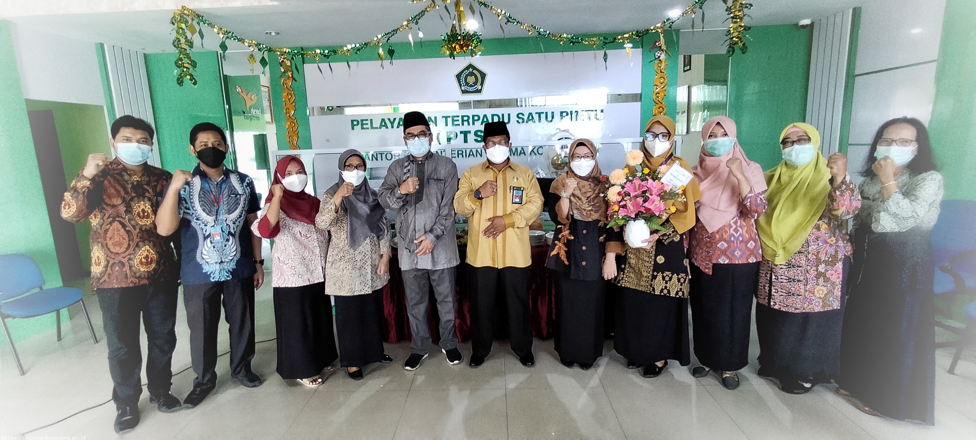 Ulang Tahun PTSP ke 3, Kemenag Batam Gelar Syukuran