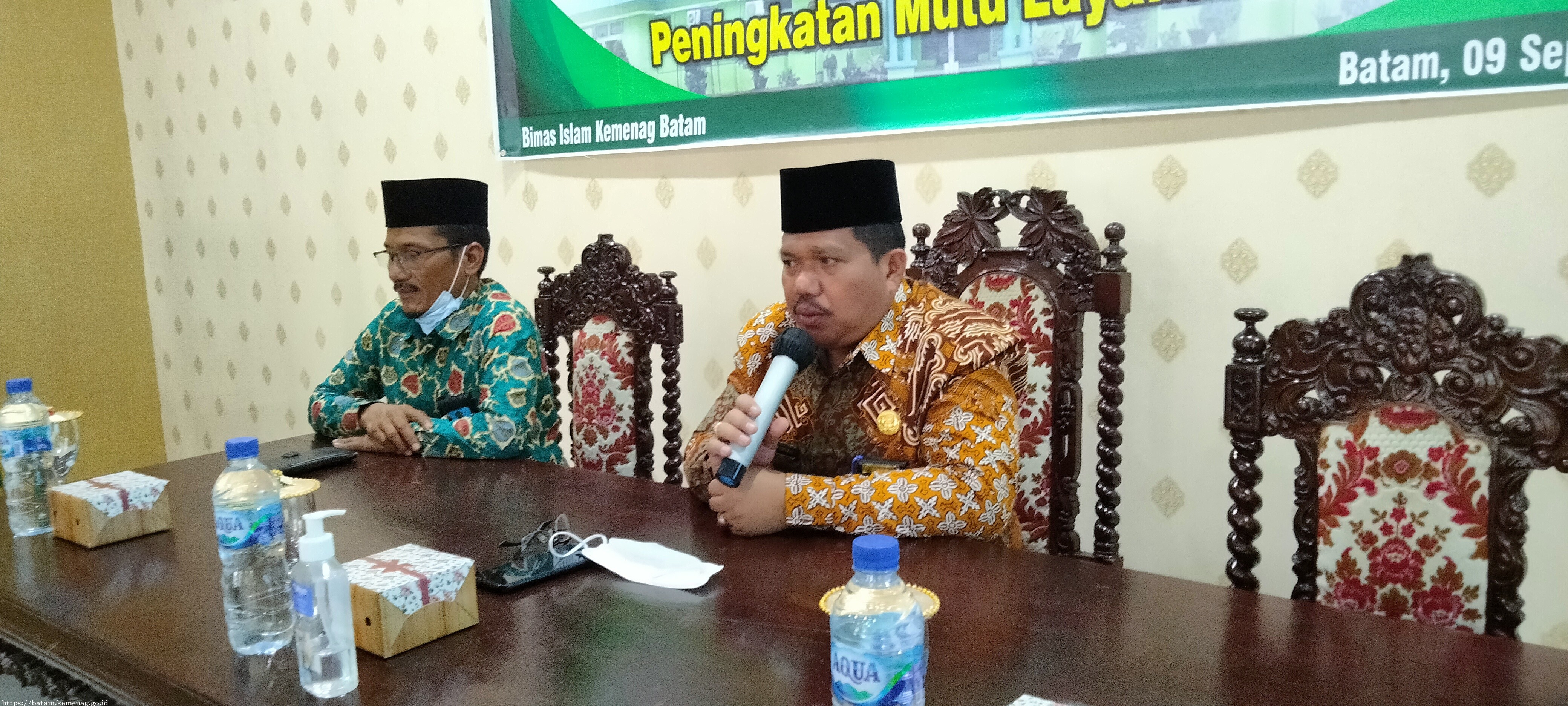 Kemenag Batam Gelar Bimtek Peningkatan Mutu Layanan KUA