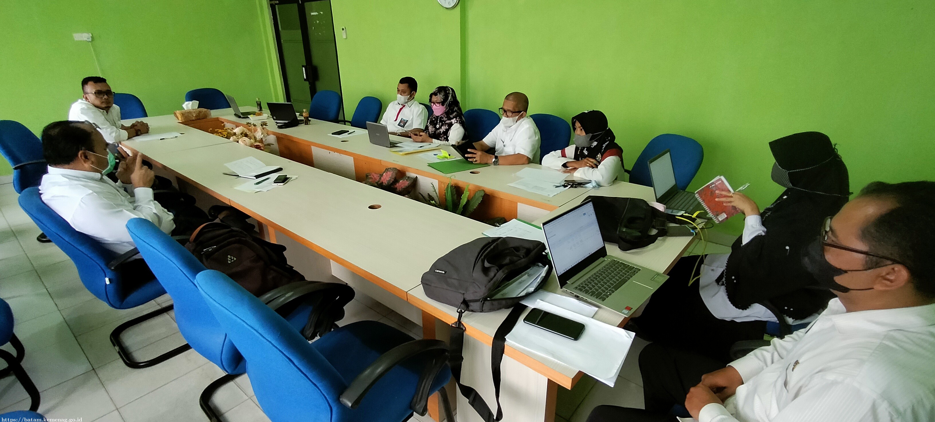 Baru Dilantik, Kasi Penmad Lakukan Rapat Penyerapan Anggaran Triwulan 3