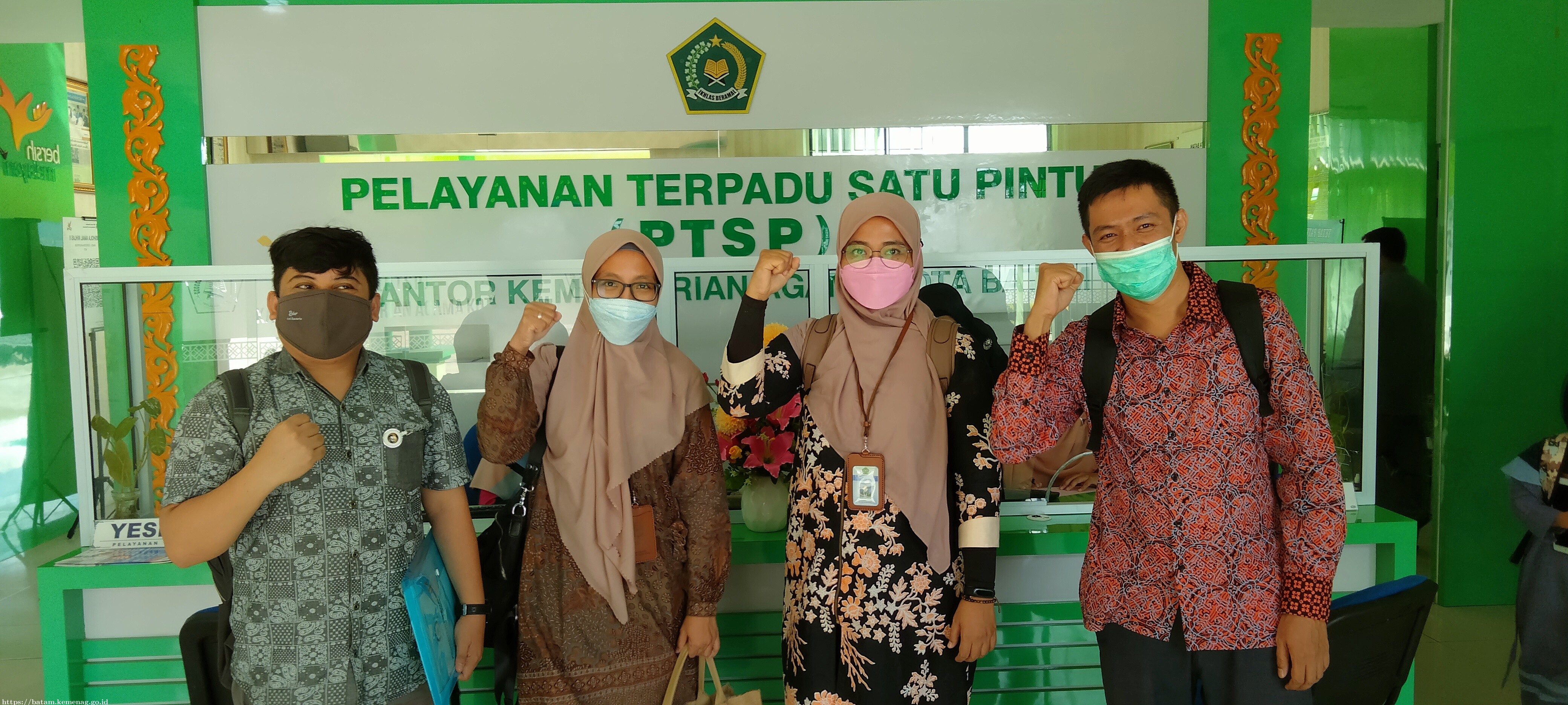 Kunjungi Batam, Itjen Kemenag RI Berikan Pendimpingan Aplikasi Smart