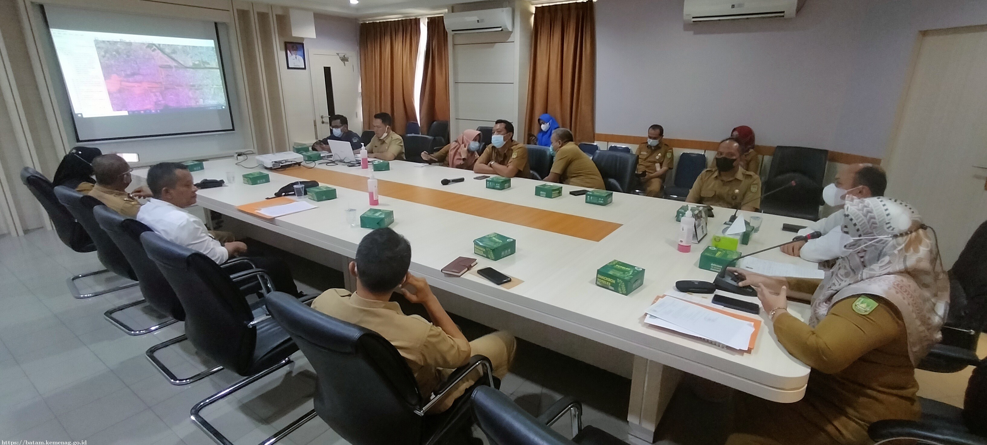 Kemenag Batam dan Pemko Bahas Lahan Hibah Kantor KUA Sagulung