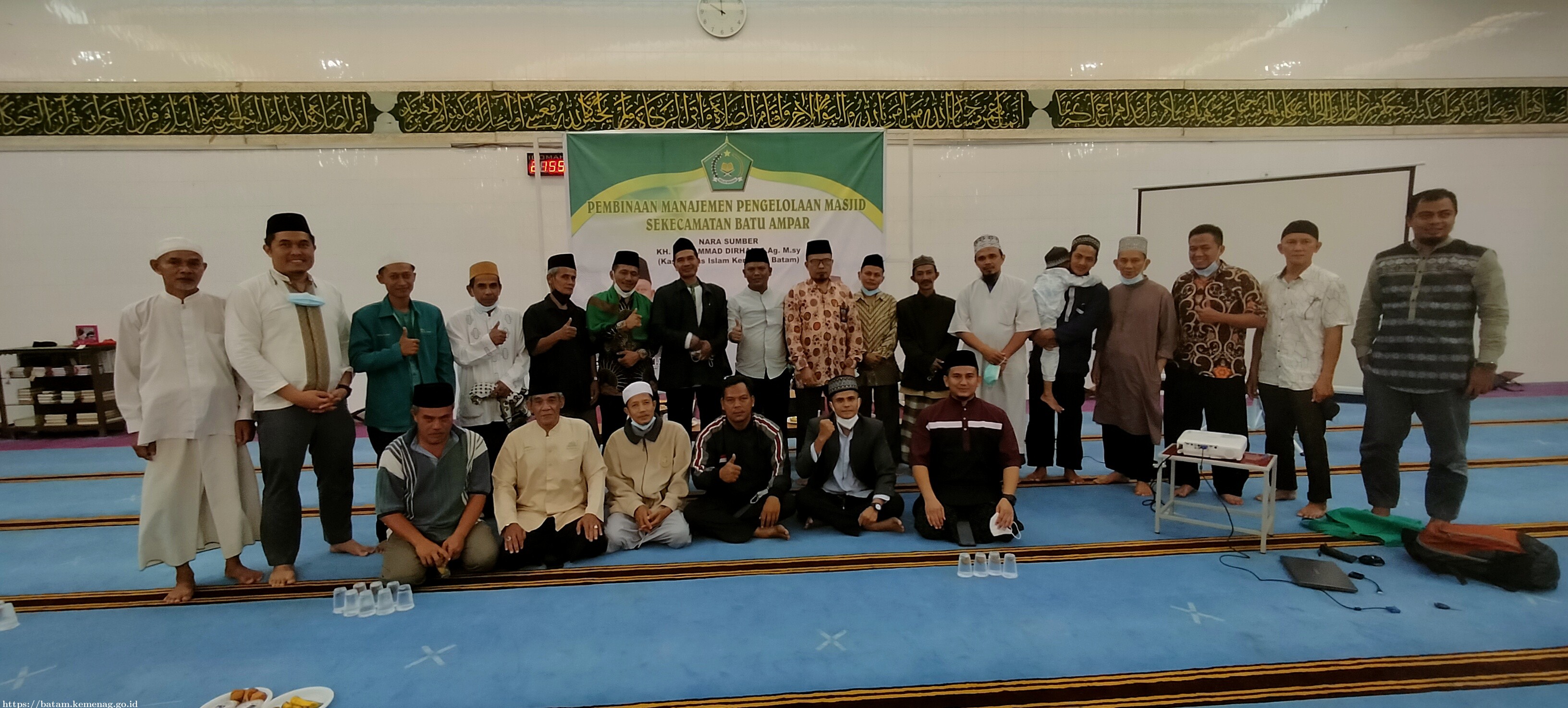 Pembinaan Managemen Masjid se-Kecamatan Batu Ampar