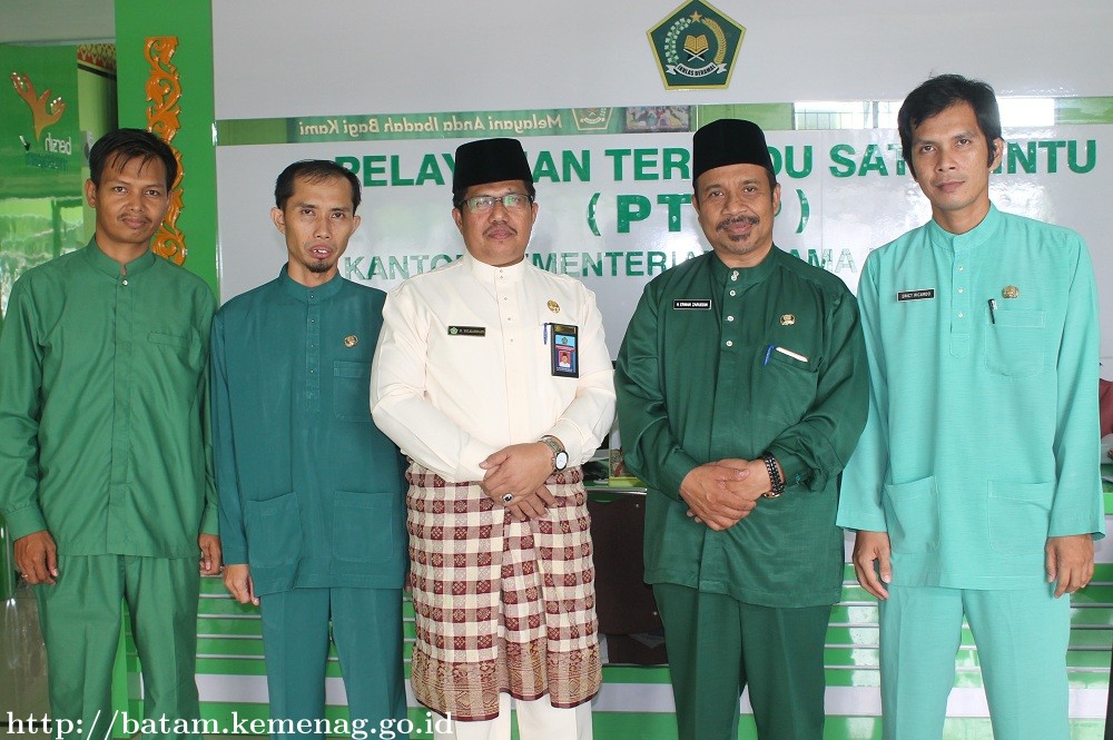 Kemenag Bintan Pelajari PTSP Batam