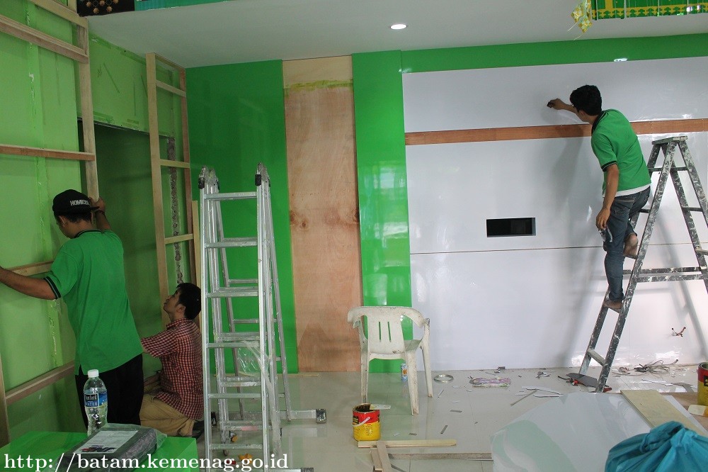 Kemenag Batam Renovasi Ruang Layanan PTSP