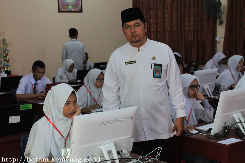 MA USB Filial MAN Batam Laksanakan UAMBN-BK Tiga Sesi