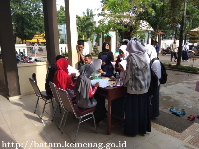 PPDB Jalur Reguler, Pendaftar Tes MAN Batam Capai 508 Orang