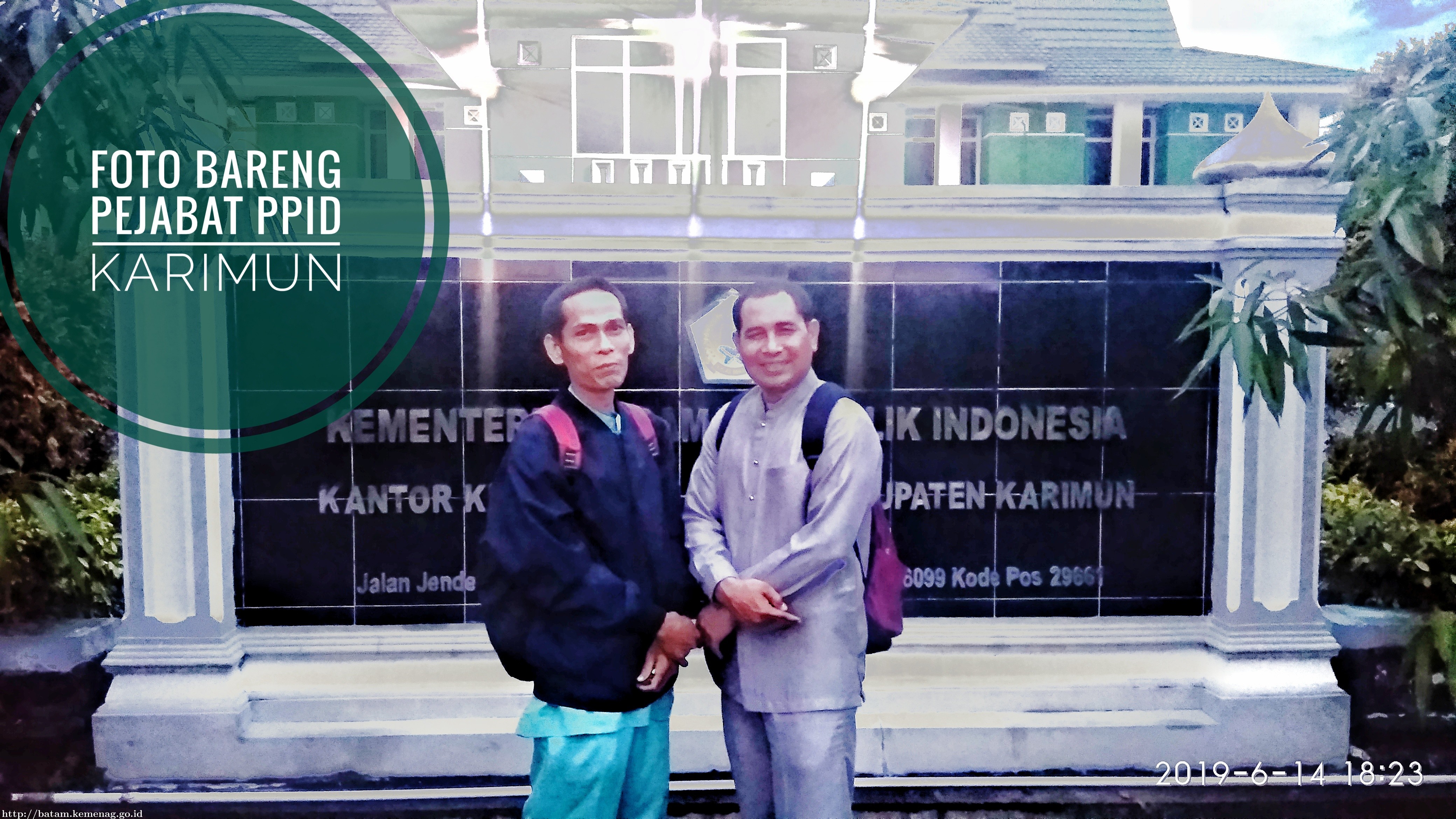 PPID Kemenag Batam Lakukan Studi Banding ke PPID Kemenag Karimun