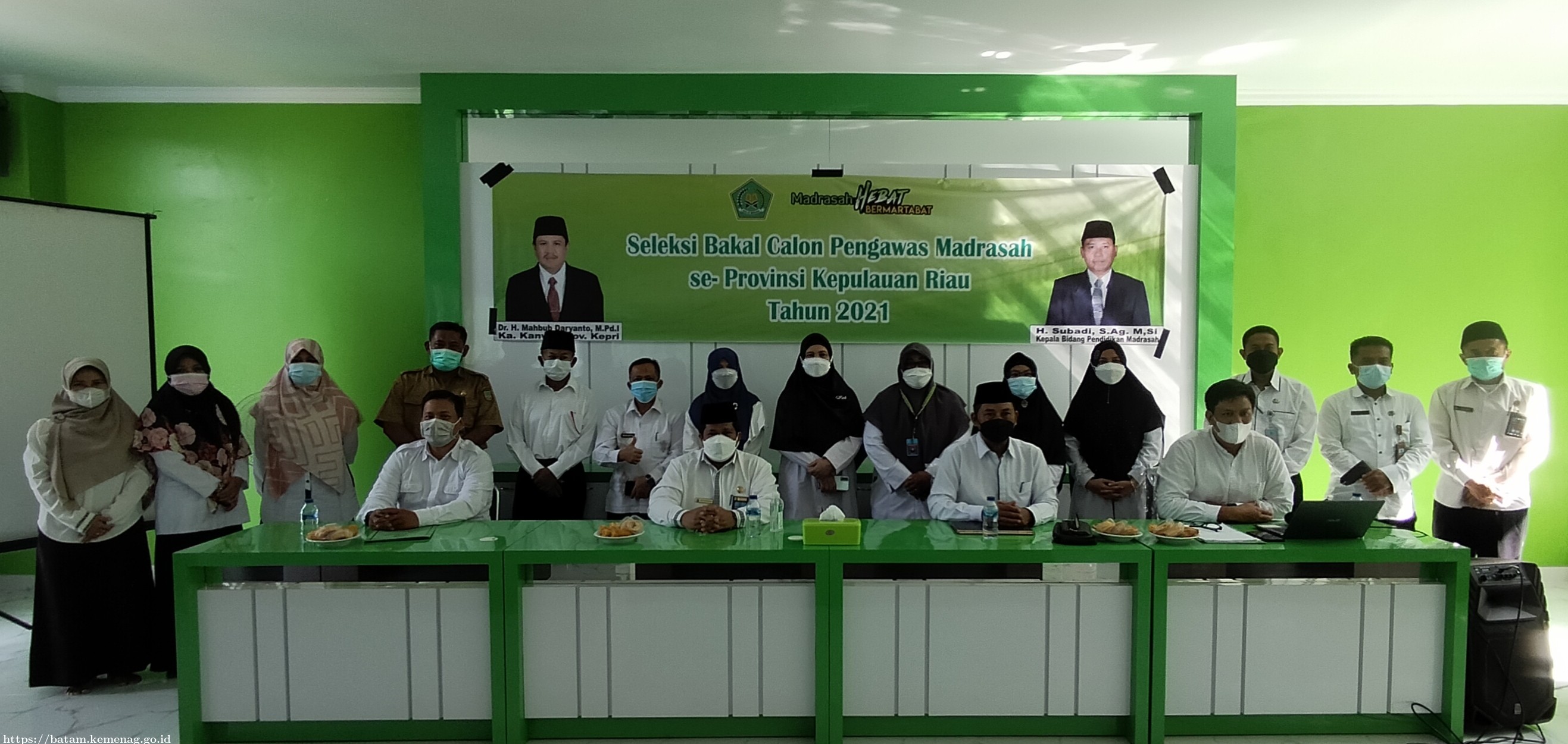 Kanwil Kemenag Kepri Gelar Seleksi Bakal Calon Pengawas Madrasah se Provinsi Kepri