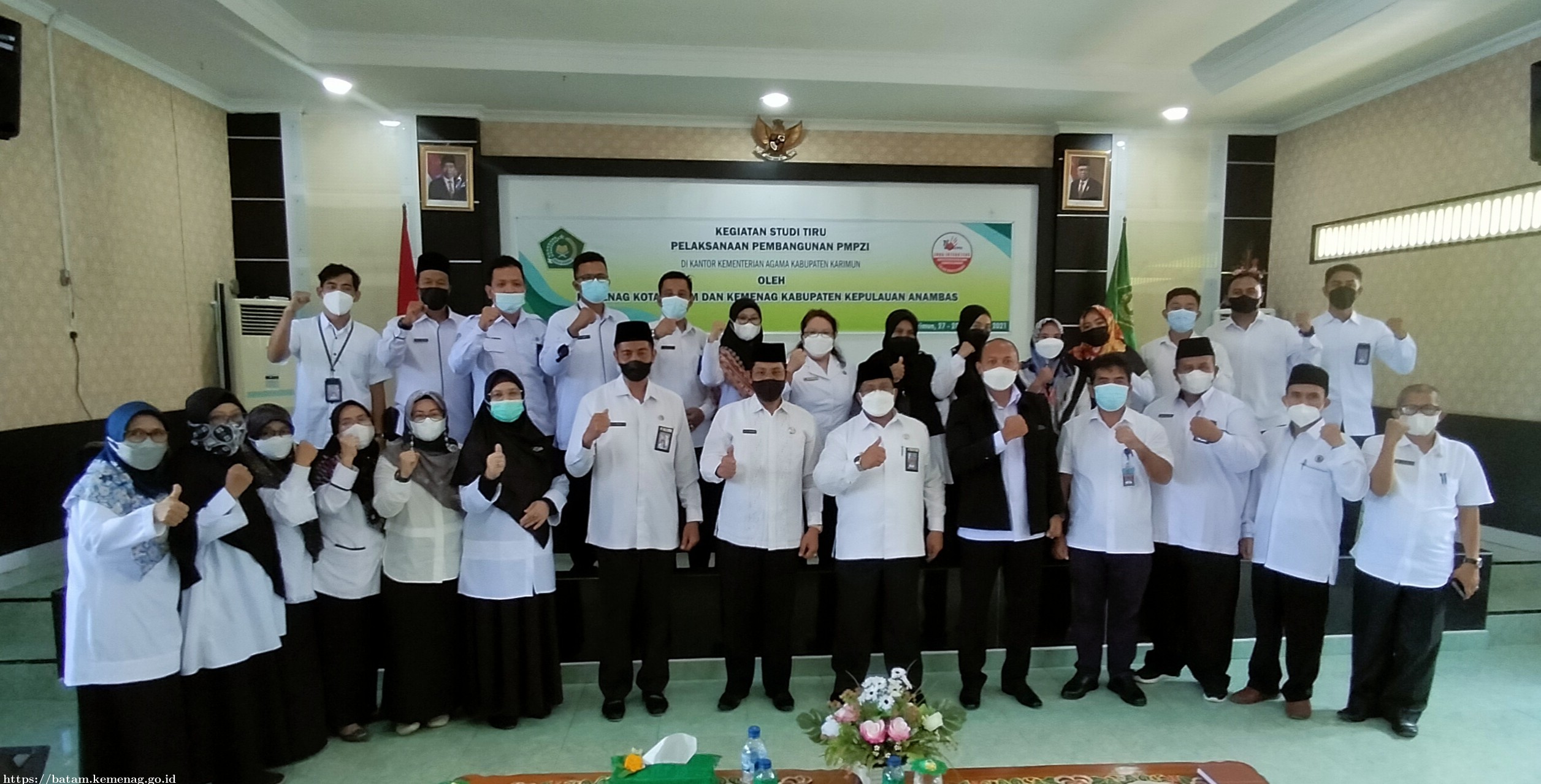 Kemenag Batam Lakukan Studi Tiru ZI Ke Karimun
