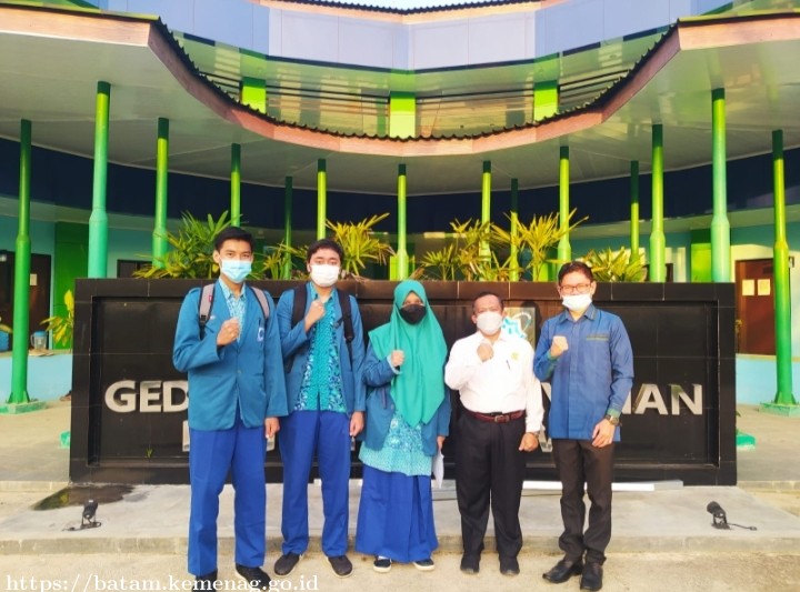 Wakili Madrasah, MAN IC Batam Lolos Babak Final Olimpiade APBN 2021 Tingkat Nasional