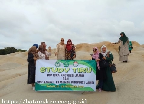 PW IGRA dan DWP Kanwil Kemenag Jambi Ke Kepri