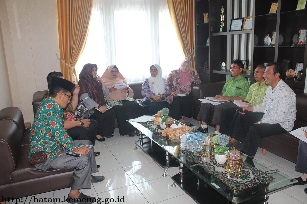 Mulai Senin, Kemenag Batam Berlakukan Penyesuaian Sistem kerja Pegawai