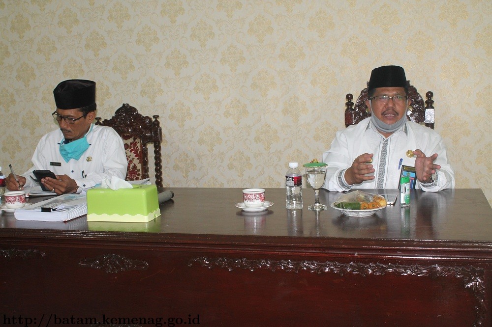 Kemenag Batam Gelar Rapat Pra PPBJ Pembangunan PLHUT dan Gedung Balai Nikah dan Manasik Haji Kecamatan Sekupang