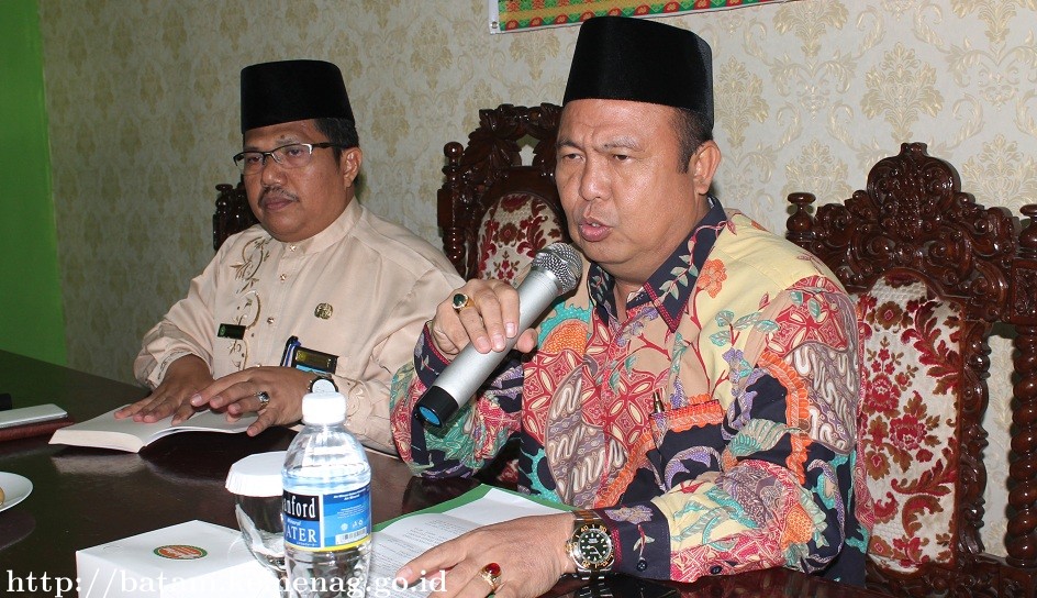 Kakanwil Canangkan Satker Kemenag Batam Sebagai Pilot Project RB dan ZI