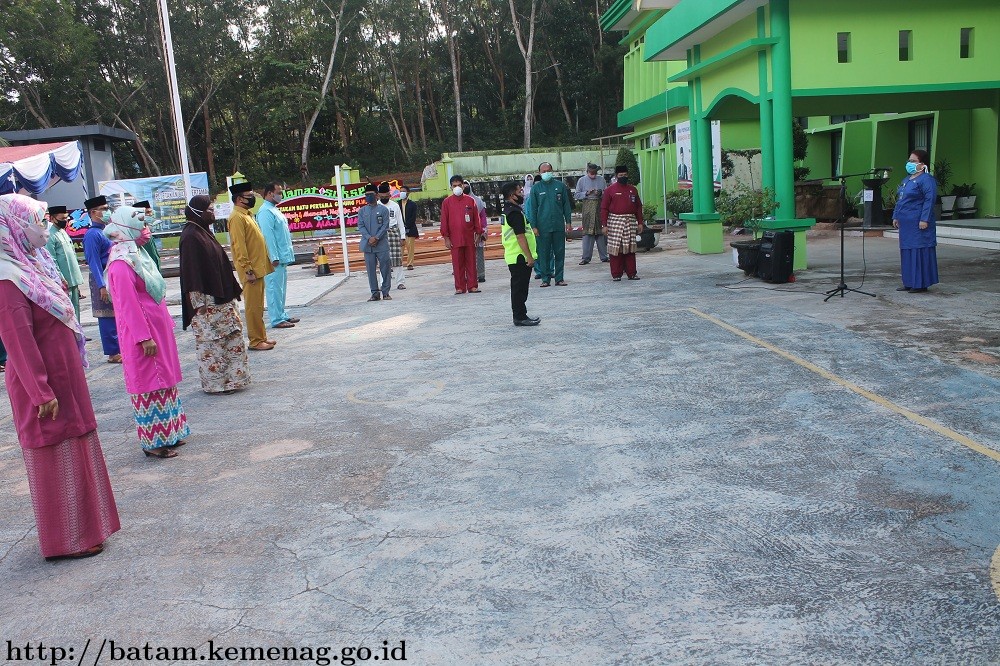 Jadi Pembina Apel, Penyelenggara Pendidikan Kristen Sampaikan Dua Aksi Perubahan Masa Covid 19