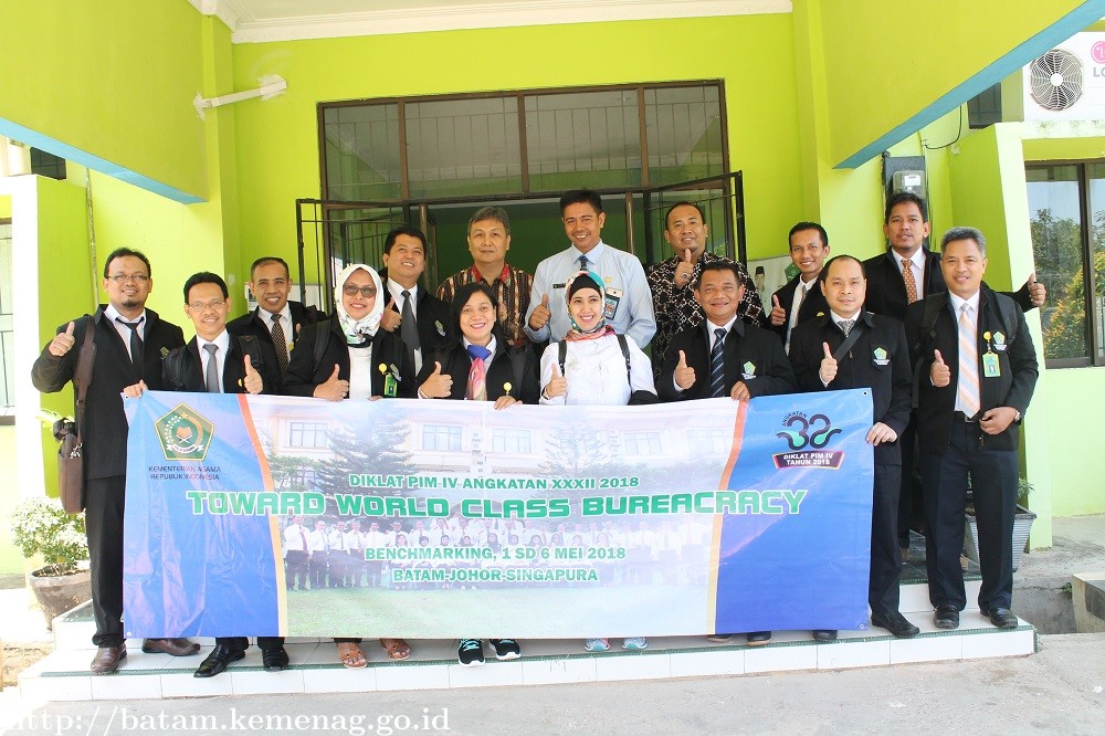 Diklat IV Angkatan 32 BDK Jakarta Benchmarking Ke Kemenag Batam