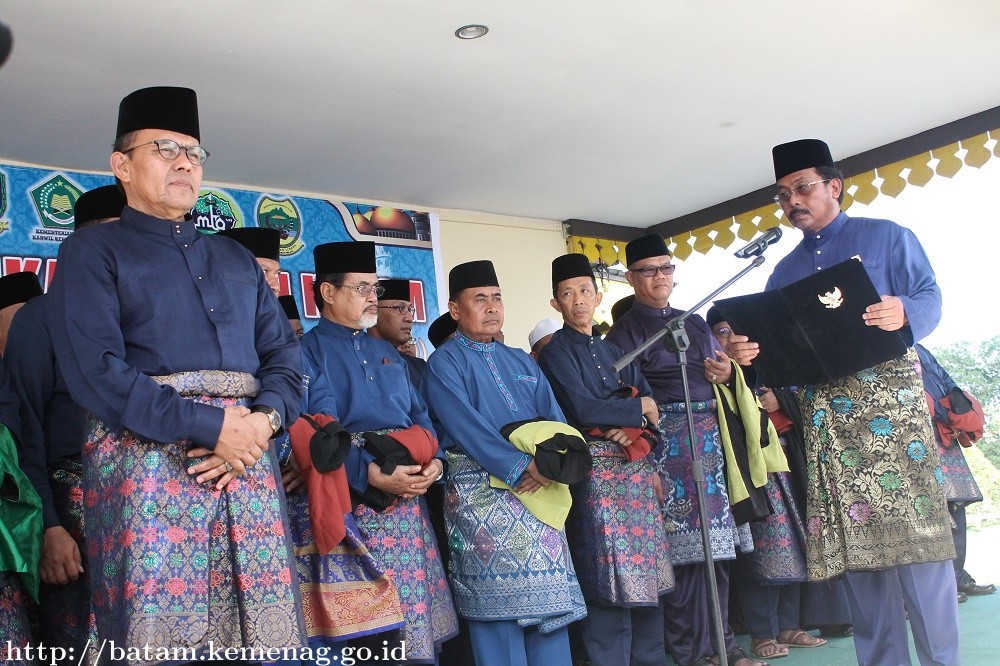 Gubernur Kepri Lantik Dewan Hakim MTQ Ke VII Tingkat Provinsi Kepri