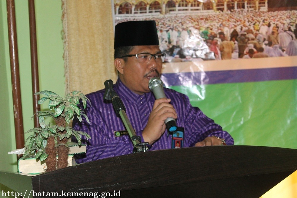 Kemenag Batam Bersama KKG PAI SD Gelar Manasik Haji mandiri
