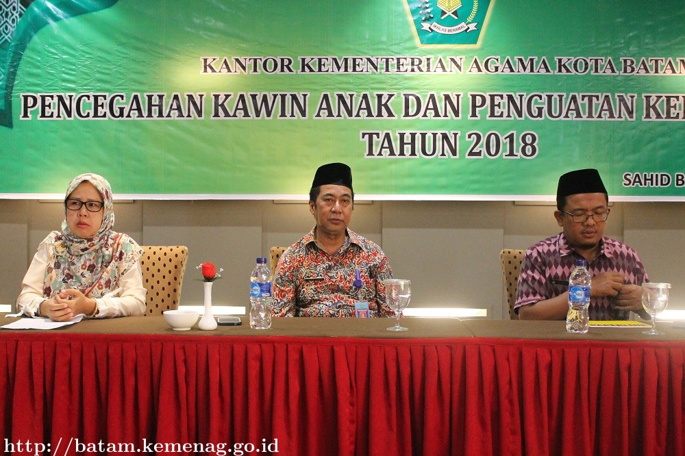 Kemenag Gelar Kegiatan Pencegahan Kawin Anak dan Penguatan Keluarga Muda