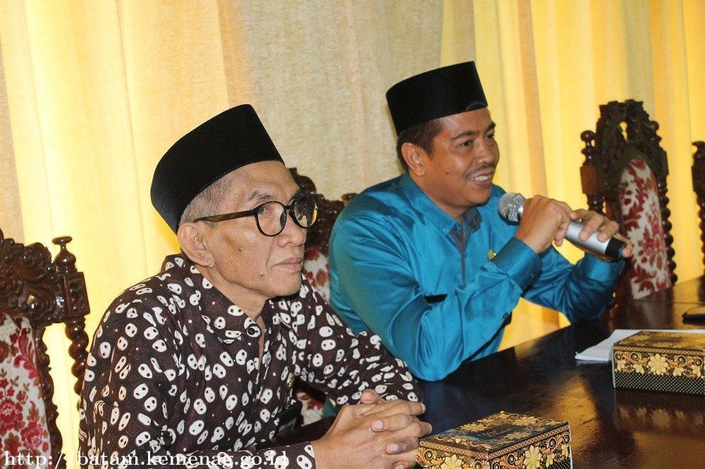 Kakankemenag Batam Buka Rapat Evaluasi Haji Tahun 2018
