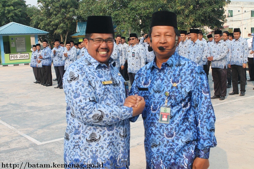 Kakankemenag Batam : Kita Adalah Pegawai Yang Penuh Kelembutan, Kelapangan Hati dan Pikiran