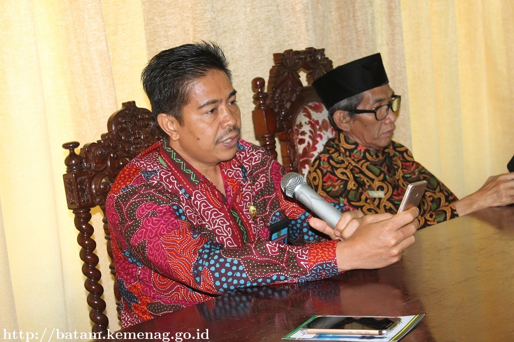 Kemenag Gelar Rapat Persiapan Gladi Posko Bersama KUA Se Kota Batam