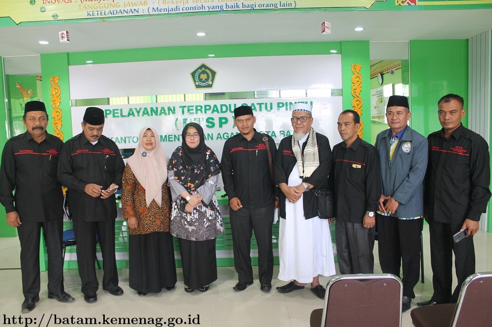 Kemenag BatamTerima Kunjungan FKUB Kabupaten Pidie Jaya Aceh