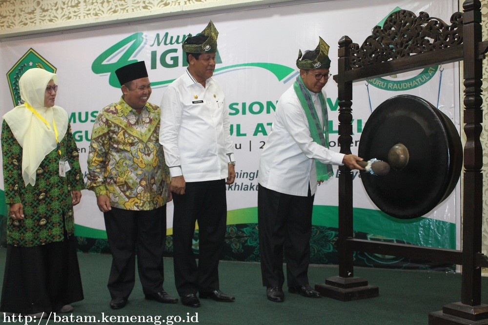 Menteri Agama RI Buka Munas IGRA ke 4