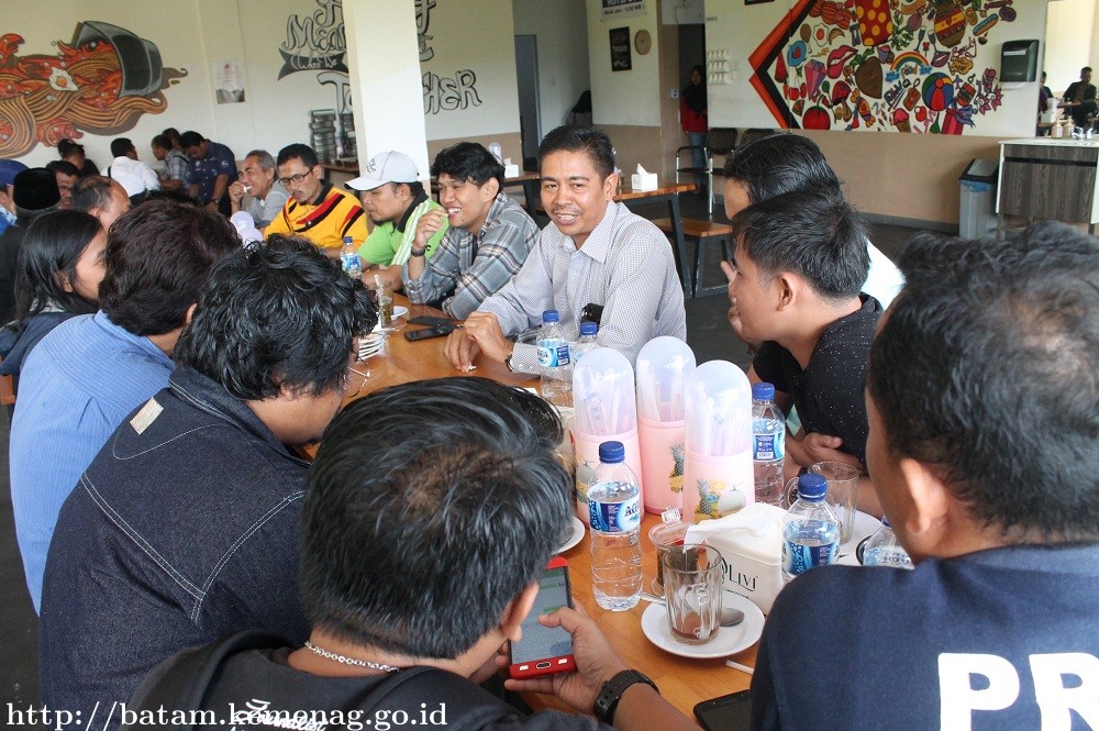 Kemenag Batam Gelar Coffee Morning Bersama Media