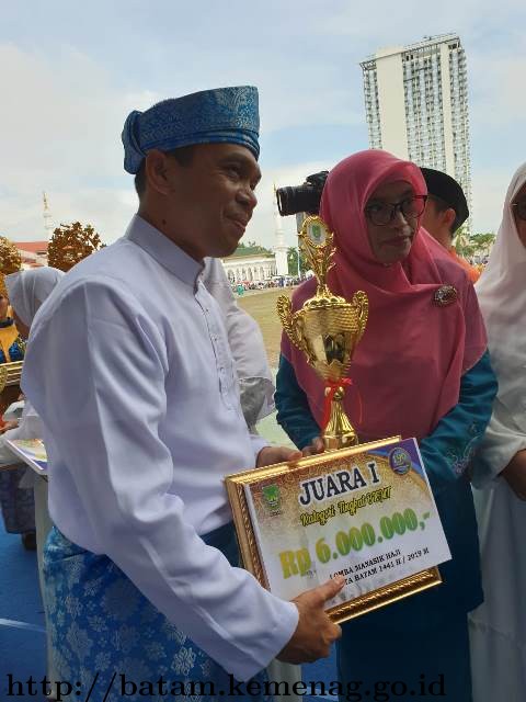 MAN Batam Raih Juara 1 Lomba Manasik Haji Tingkat Kota Batam
