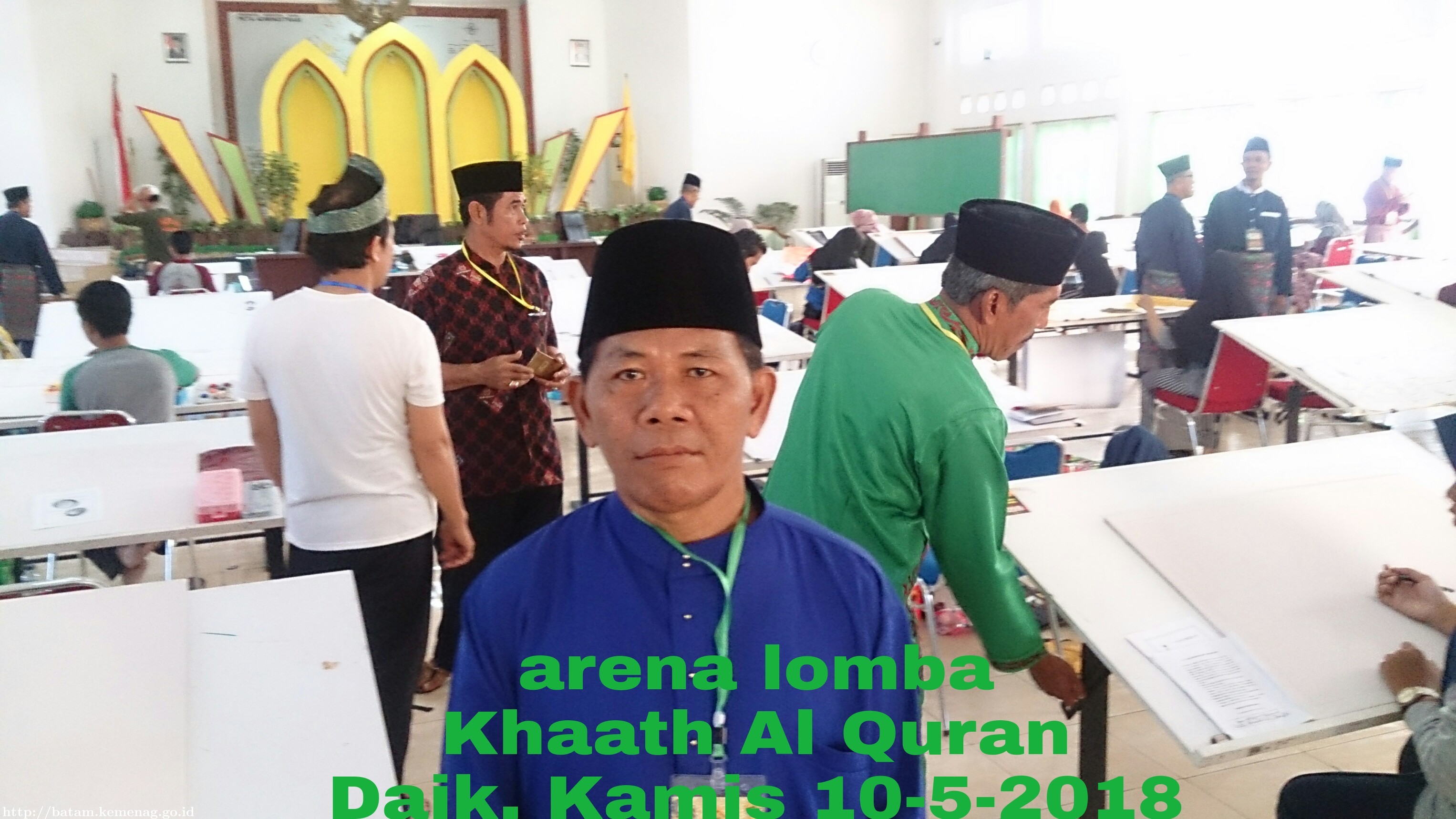 8 Orang Peserta Batam Ikuti Lomba Khat Al Quran