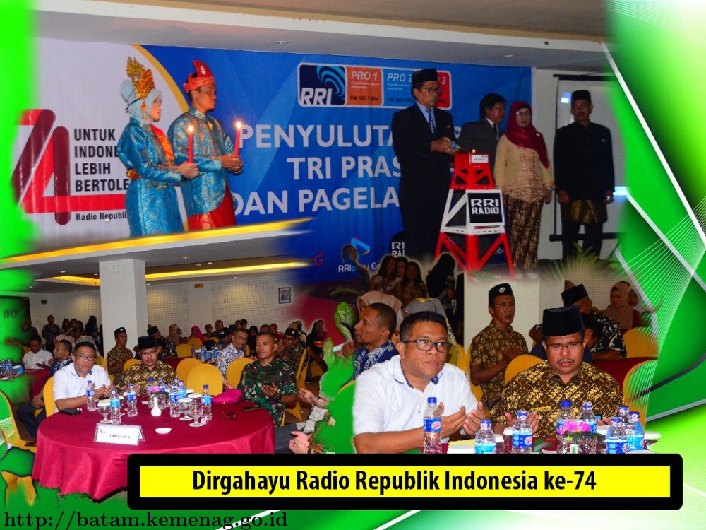 Dirgahayu Radio Republik Indonesia Ke 74 Tetap Jaya Di Udara