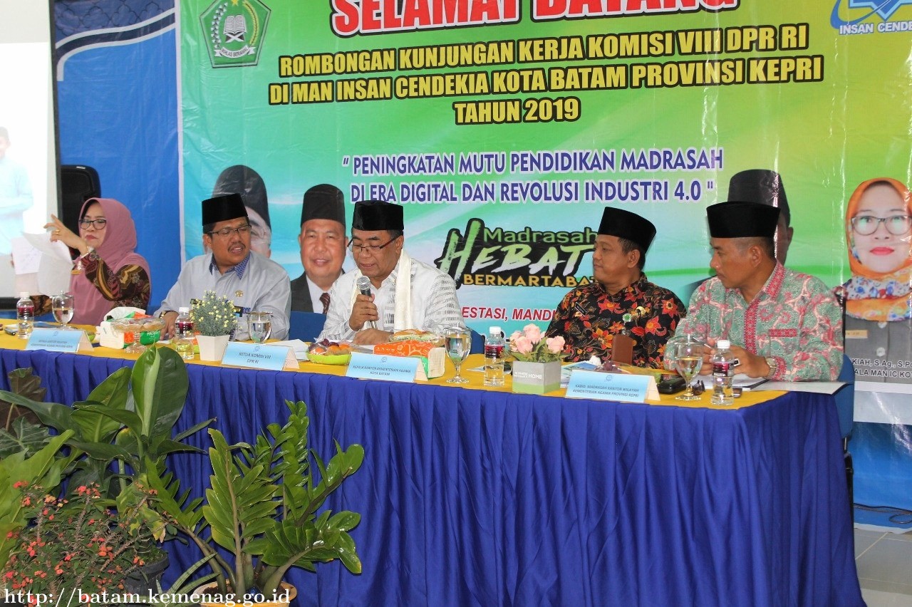 Komisi VIII DPR RI Kunjungi MAN IC Batam