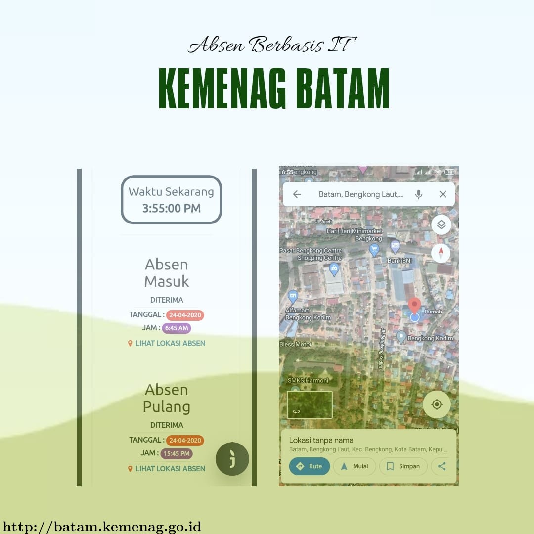 Kemenag Batam Terapkan Absen Berbasis IT Selama WFH