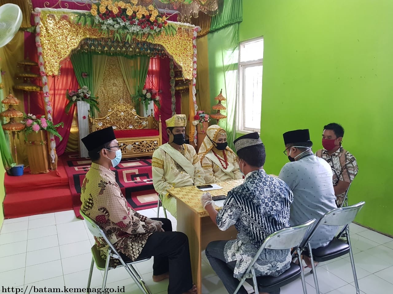 Sempat 3 Minggu Terhenti, Kini Layanan Akad Nikah Kembali Dibuka Untuk Catin Yang Telah Mendaftar Sampai 23 April