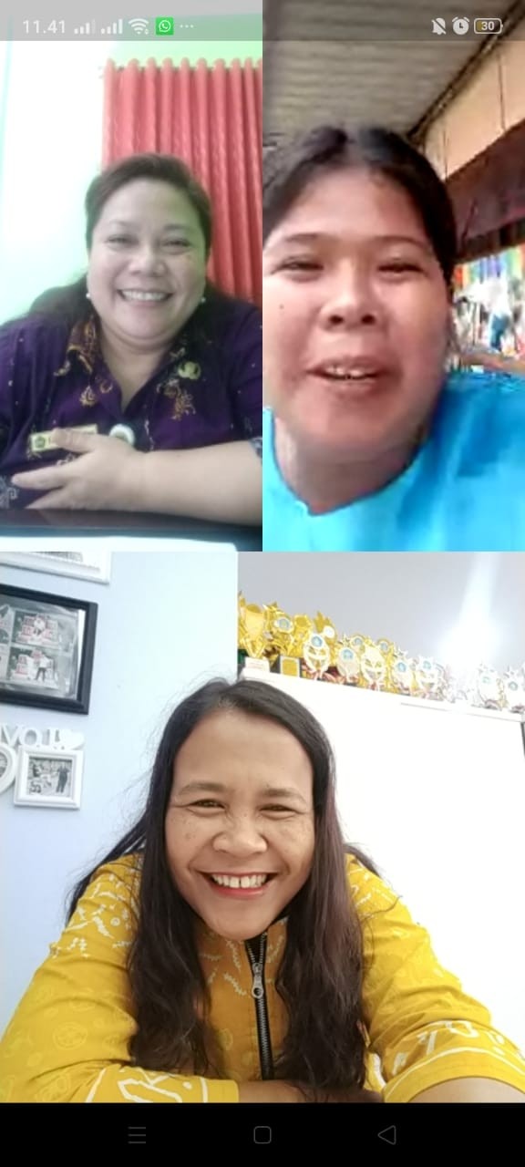 Masa Pandemi Covid 19, Penyelenggara Pendidikan Kristen Lakukan Komunikasi Via Video Call WhatsApp